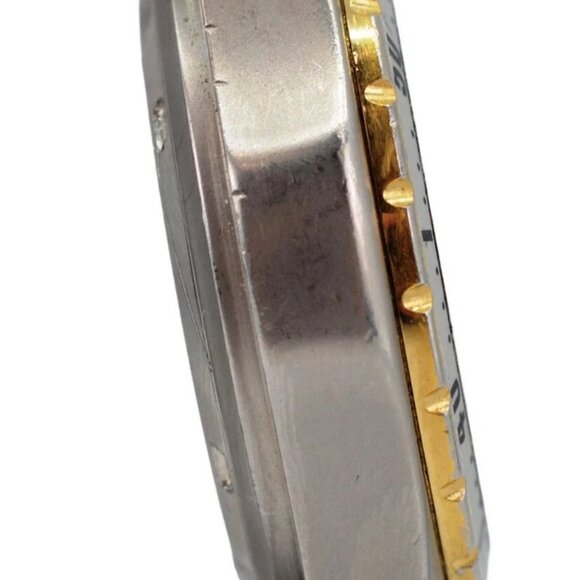 Vintage 37mm Heuer (Pre-Tag) 2000 Series Two-Tone Chrono Watch! Ref: 274.006! - Picture 5 of 10